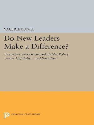 cover image of Do New Leaders Make a Difference?